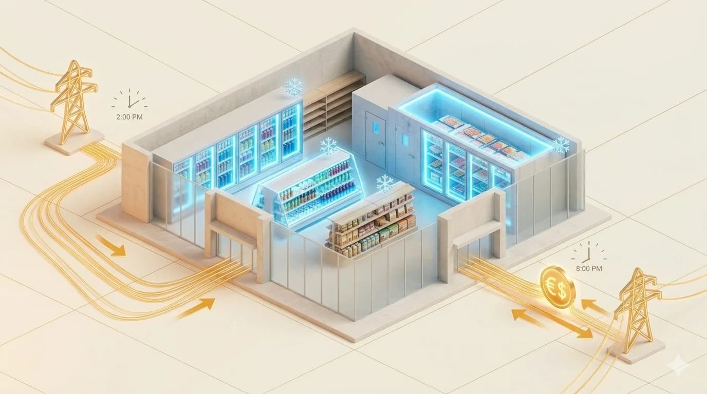 Refrigeration as a Hidden Battery: Earn From Flexibility